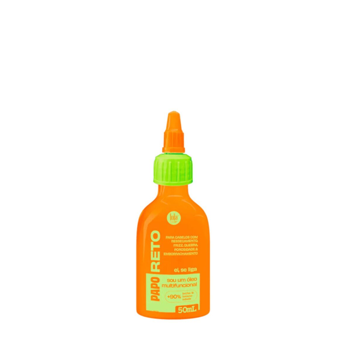 Heat Protector Lola Cosmetics Papo Reto Oil 50 ml-0