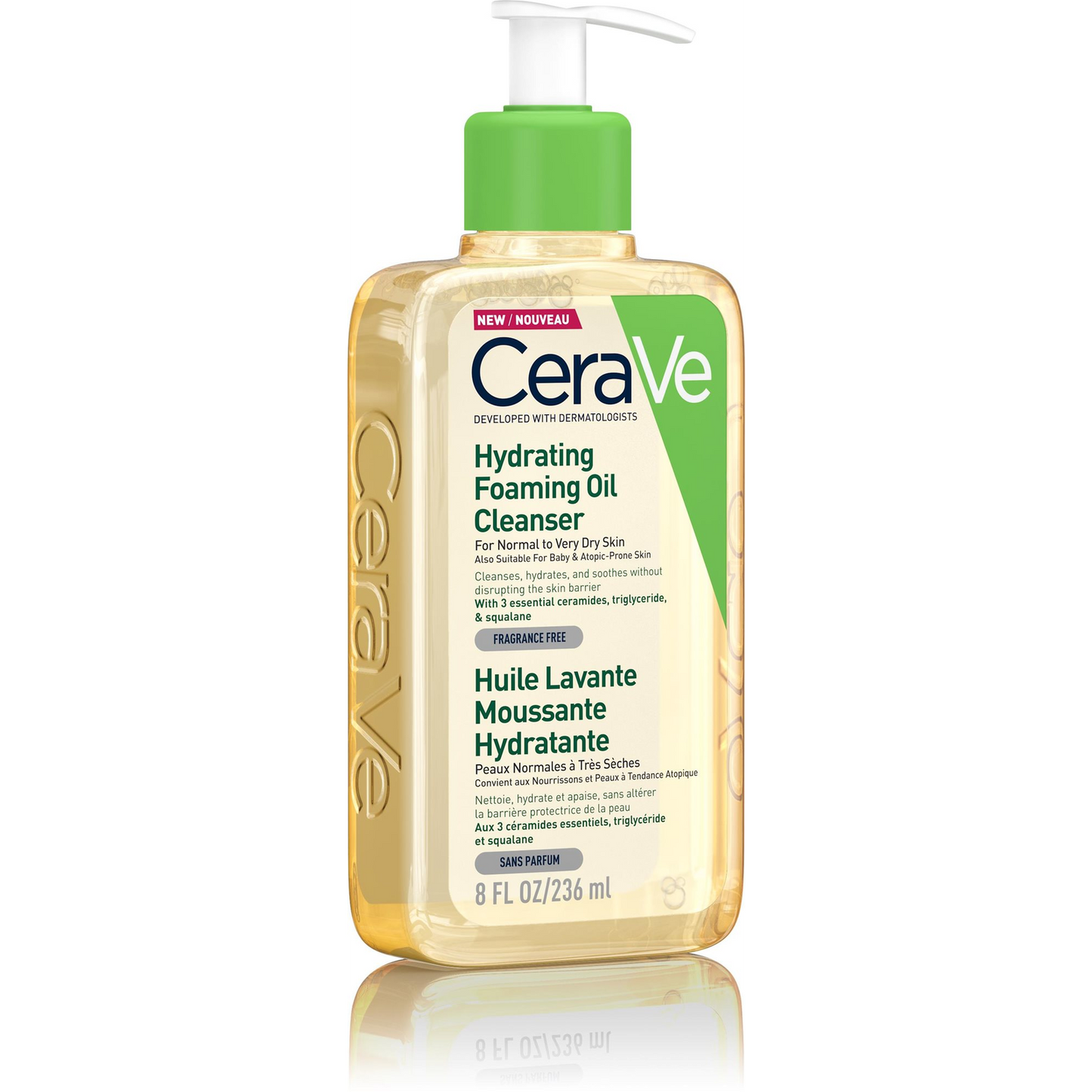 CERAVE Hidratáló tisztító habzó, 236 ml (3337875773430)-0