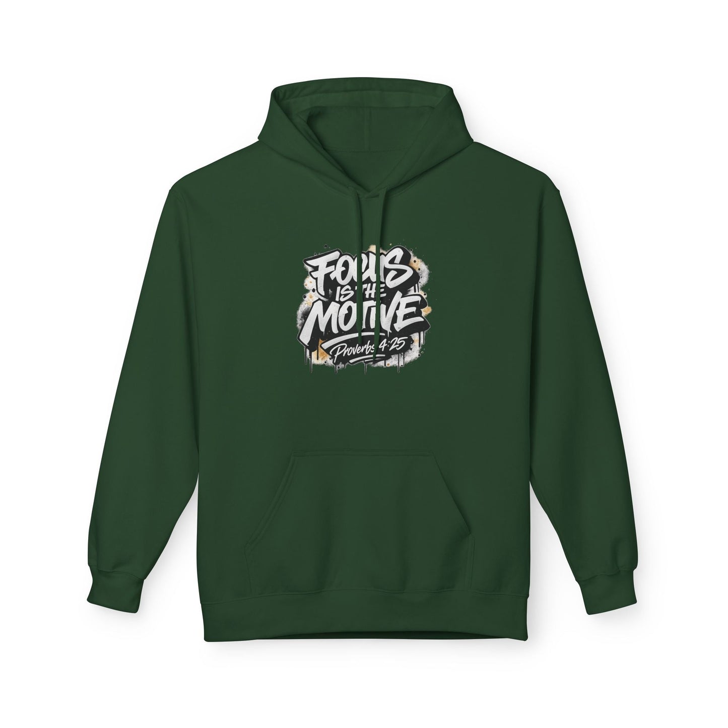 Focus Is The Motive - Graffiti Streetwear Pullover Hoodie