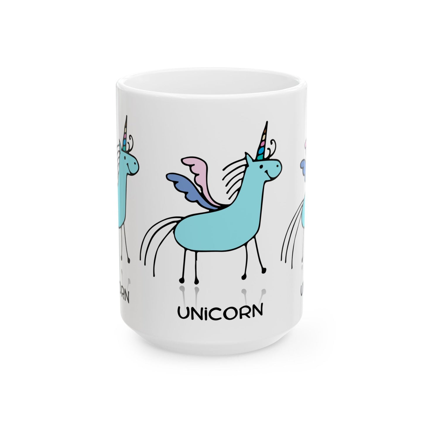 Whimsical Unicorn Ceramic Mug | Cute Gift for Kids and Unicorn Lovers | Perfect for Birthdays, Holidays, and Everyday