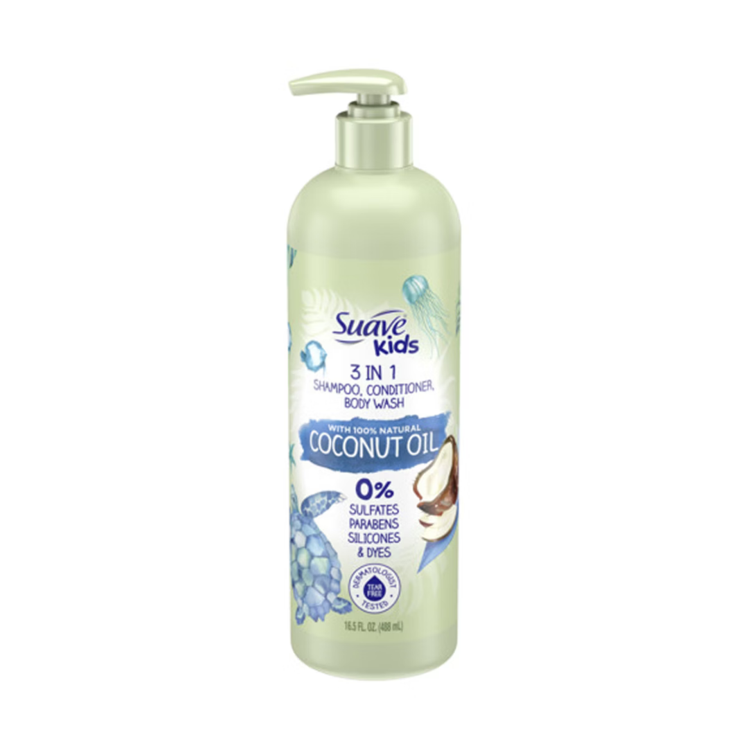 Suave Kids 3-in-1 Shampoo Conditioner Body Wash Watermelon (22.5oz)