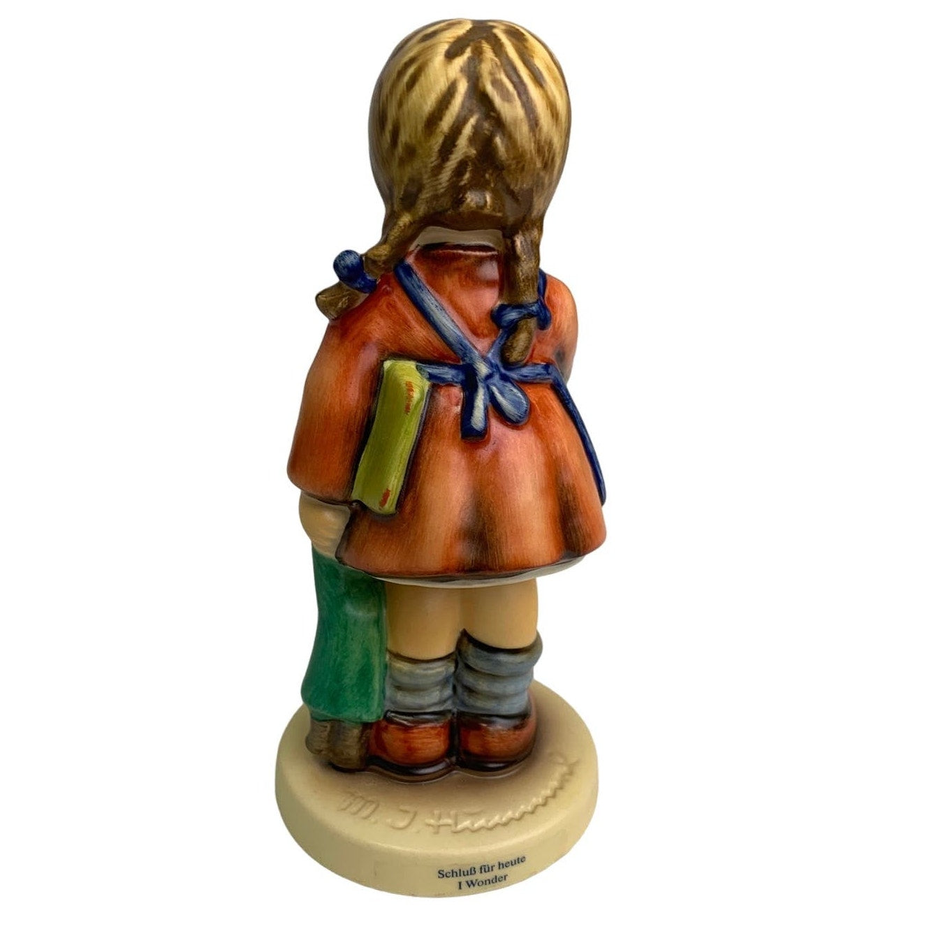 Vintage 1988 Hummel Goebel #486 I Wonder Girl Collectible Ceramic Figurine