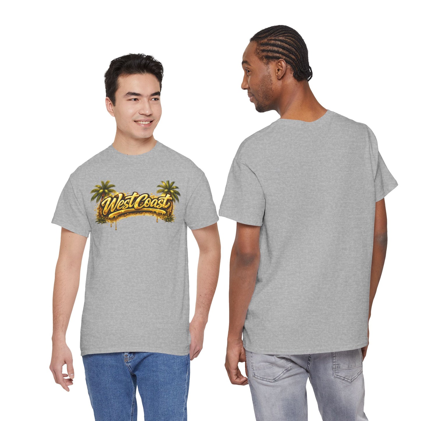 West Coast Palm Tree T-Shirt — Retro Surf Vibe Tee