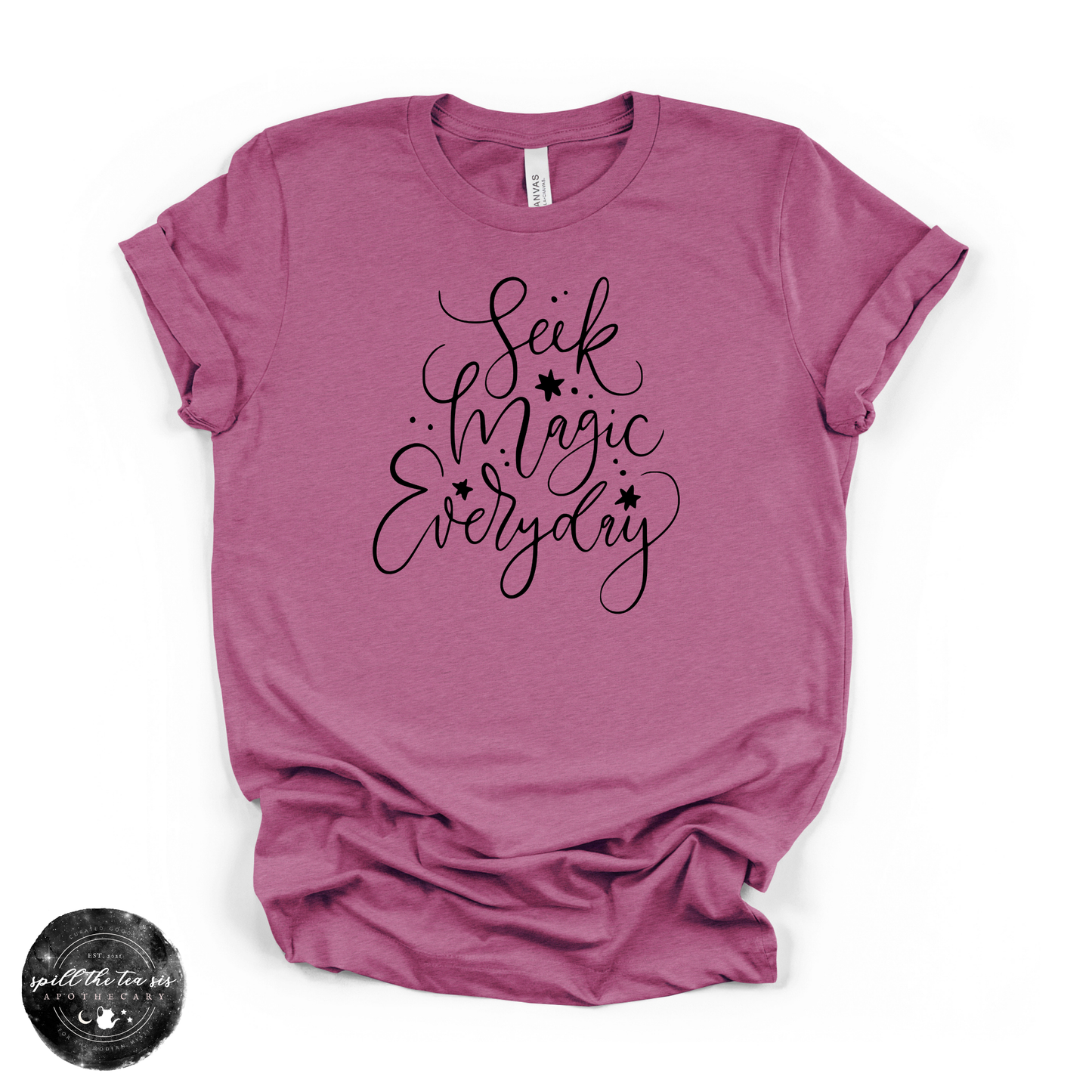 Seek Magic Everyday Tee | Inspirational Graphic T-Shirt