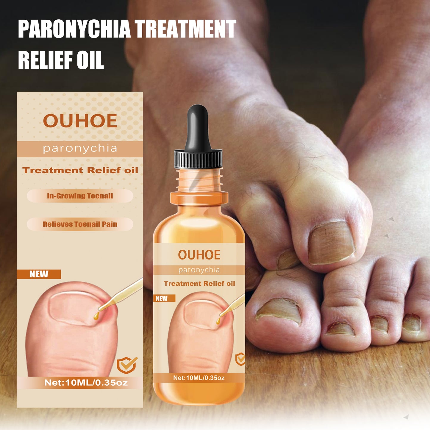 Anti-Nail Groove Relief Oil, Repair Inlaid Nails Gray Nails And Soft Thickening Nail Brightening Nails Care Oil