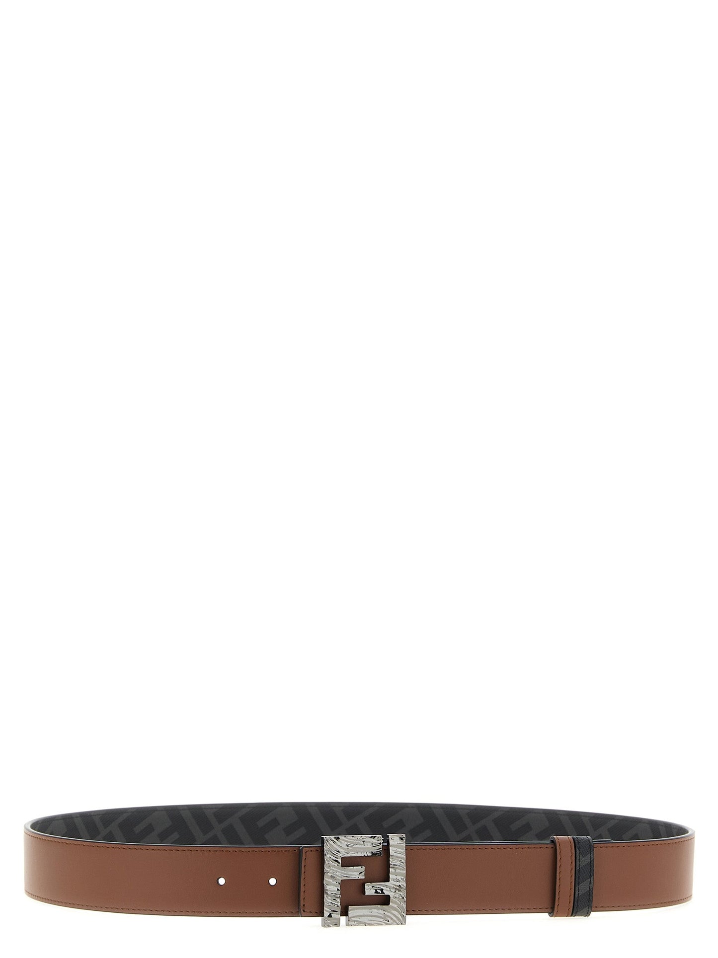 Fendi Men 'Squared Ff' Reversible Belt