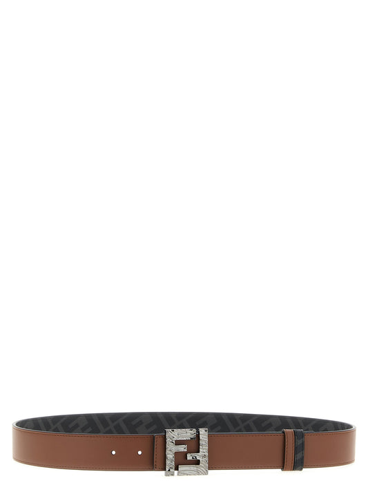 Fendi Men 'Squared Ff' Reversible Belt