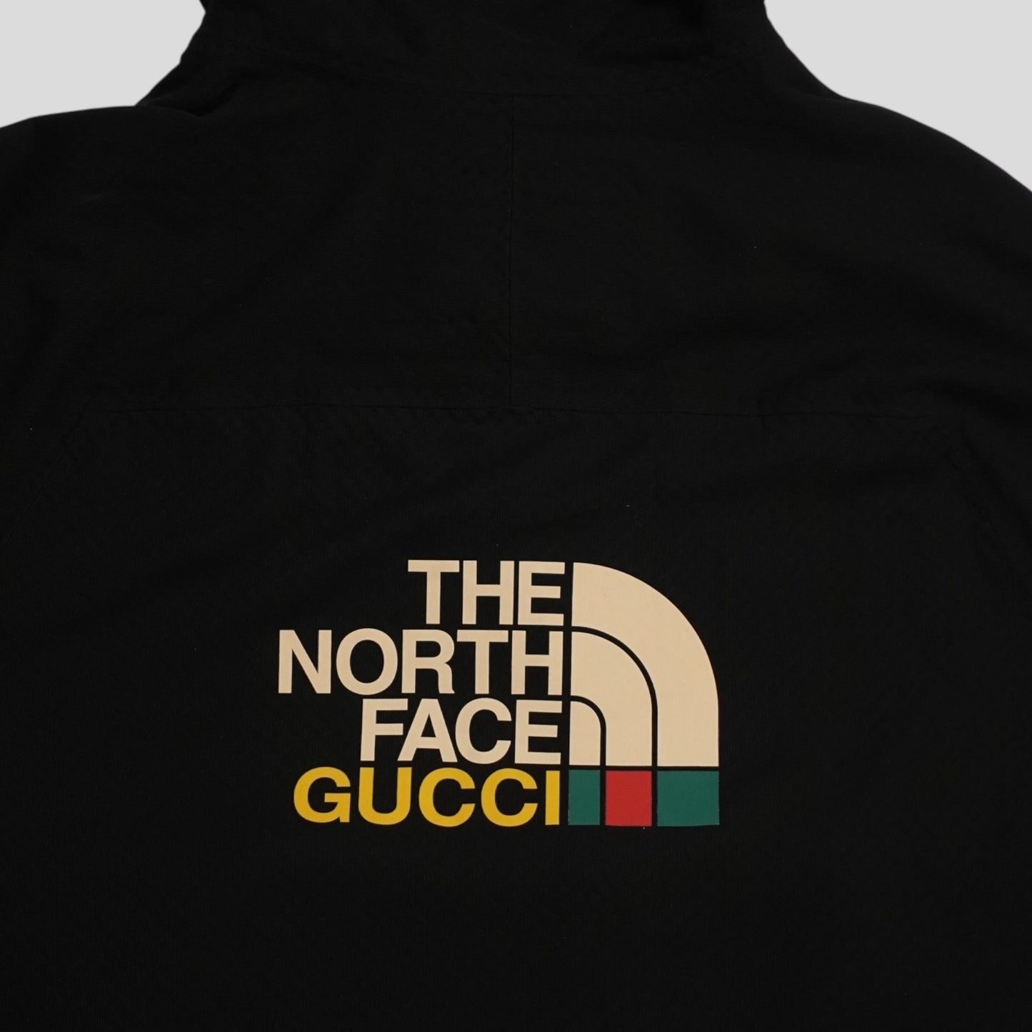 Gucci X The North Face Fleece Pullover Jacket in Black/Purple