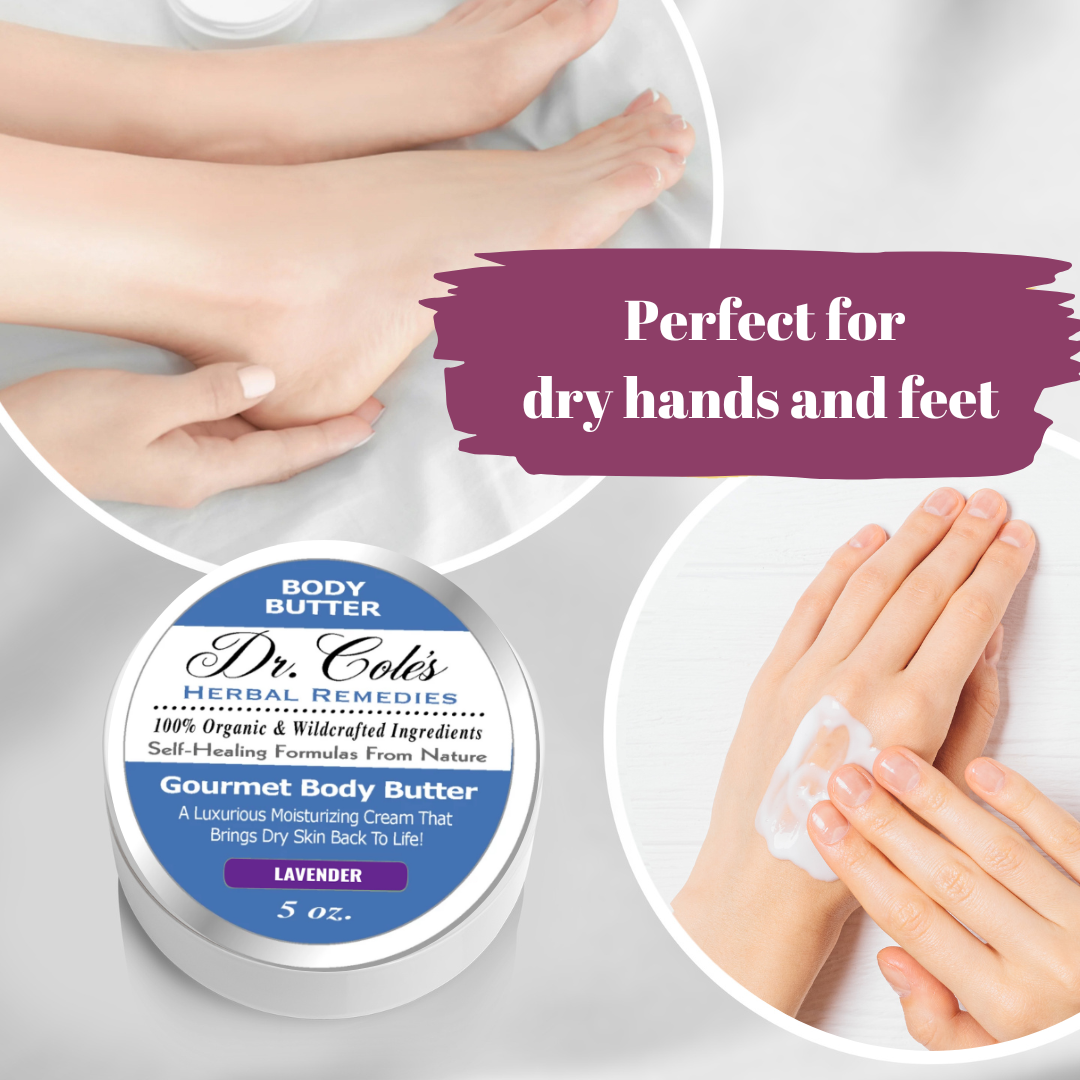 Dr. Cole's Gourmet Body Butter - LAVENDER SixPak-4