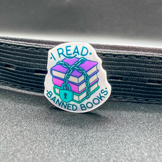 I Read Banned Books | Bookish Gift | Romance Reader Collectable-0