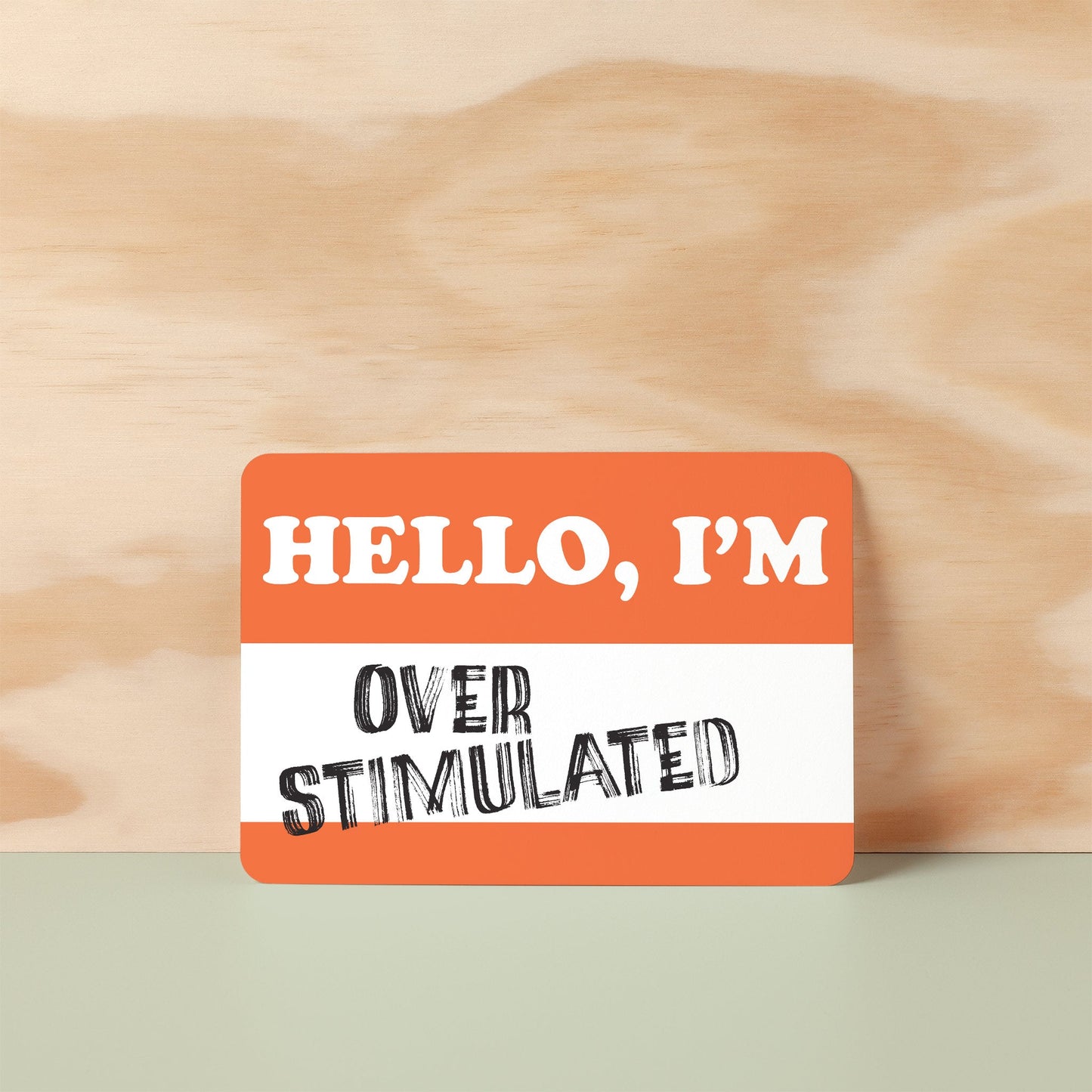 Funny Mental Health Affirmation Cards, Deck of 16