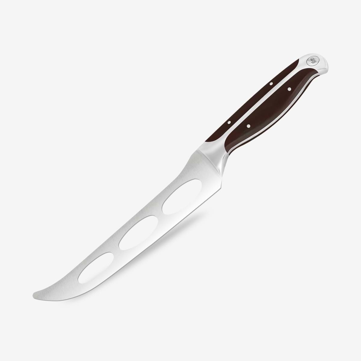 Gunter Wilhelm Premier Cheese Knife, 7 Inch | Dark Brown ABS Handle SKU: 30-324-0807-0