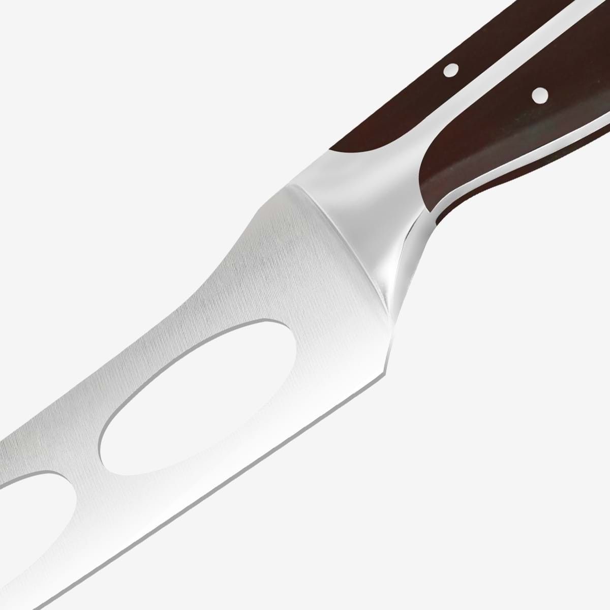 Gunter Wilhelm Premier Cheese Knife, 7 Inch | Dark Brown ABS Handle SKU: 30-324-0807-2