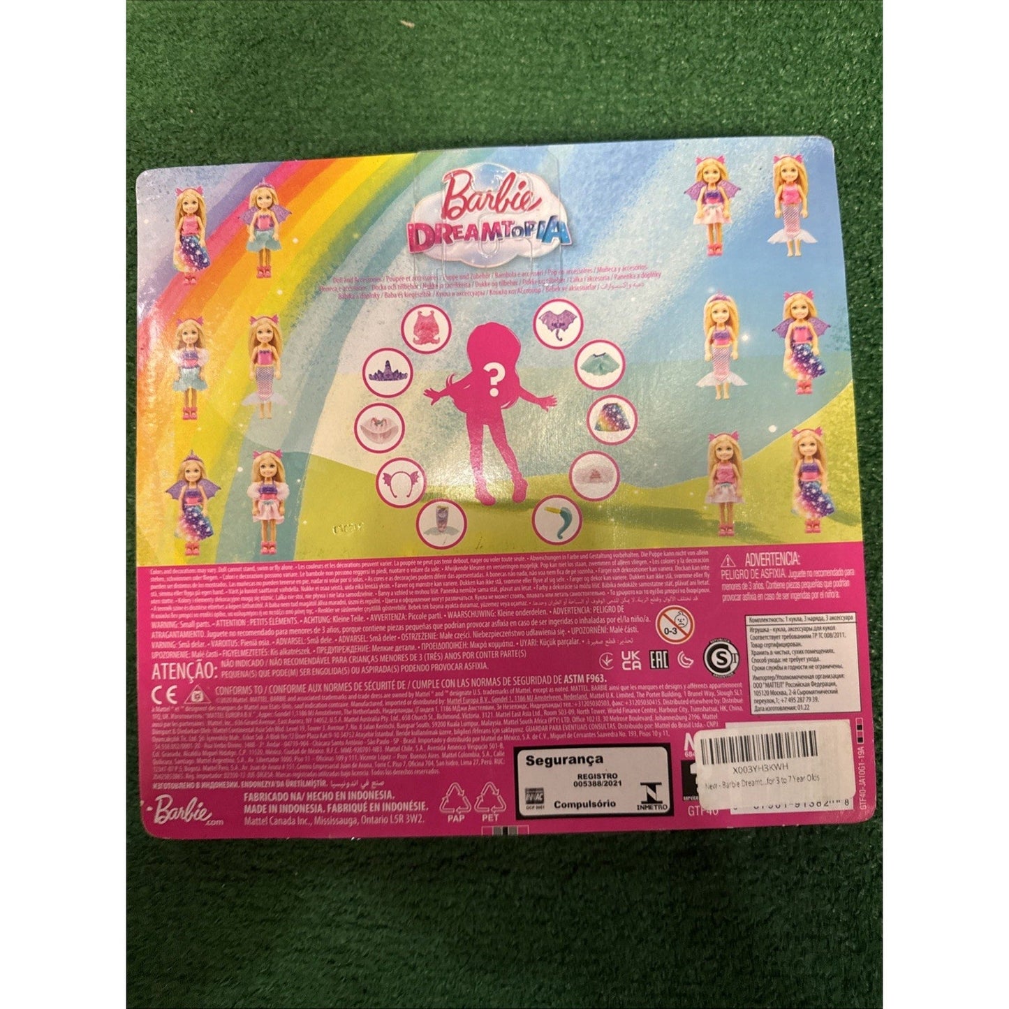 NIB Barbie Dreamtopia Chelsea Doll Dress-up Set Toy Mermaid, Princess, Brand New
