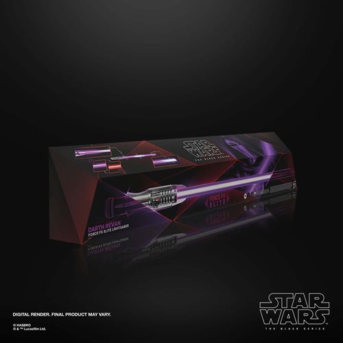 Star Wars Black Series Elite Darth Revan Force FX Lightsaber