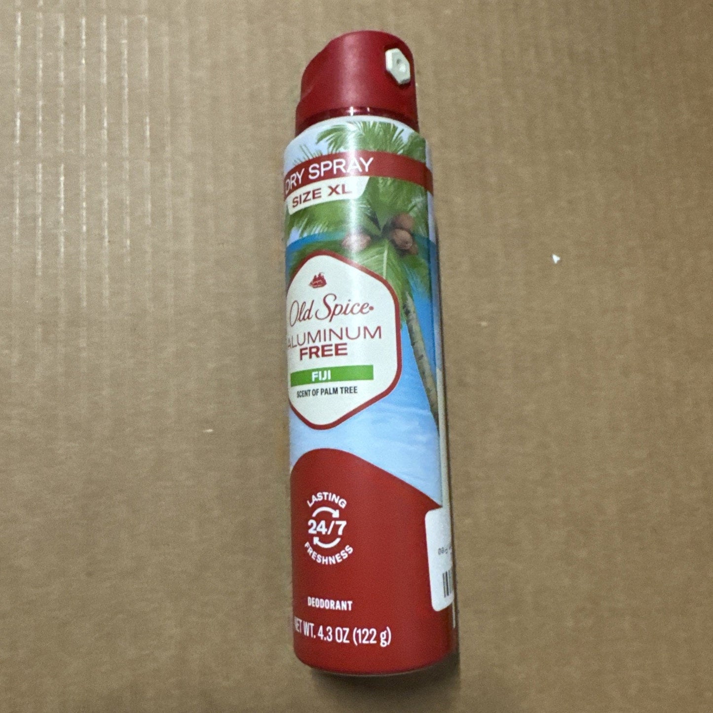 Old Spice, Size XL Dry Spray Aluminum Free Fiji Deodorant 4.3 oz.
