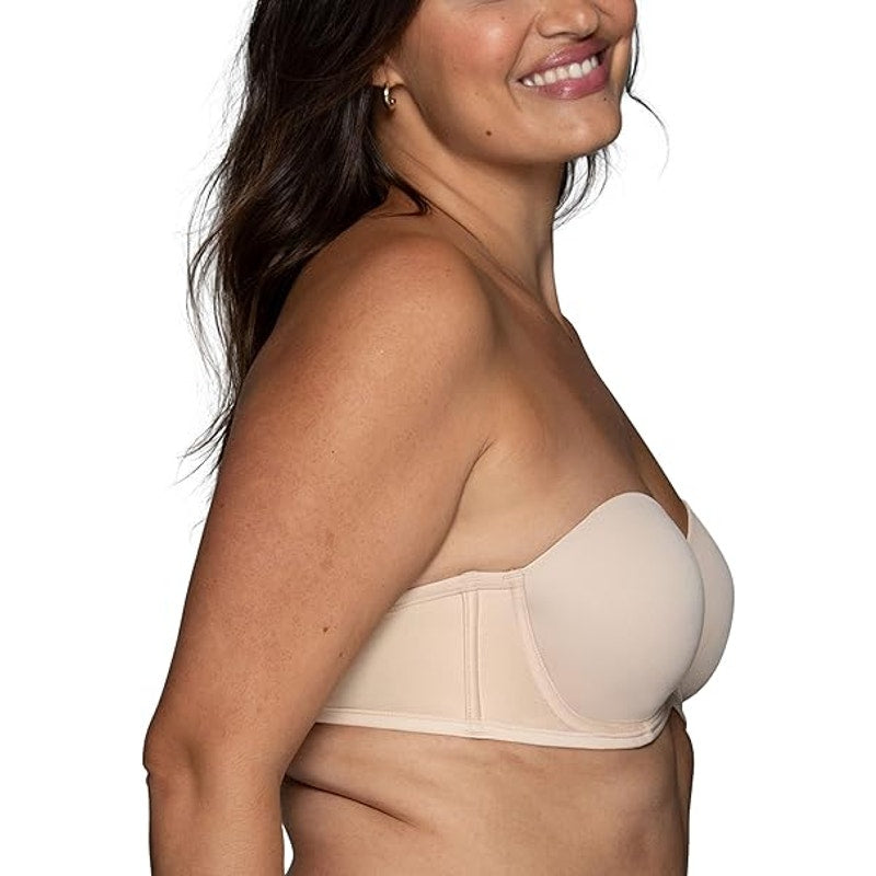 New Vanity Fair Women's 34DD Tan Beauty Back Smoothing Strapless Convertible Bra