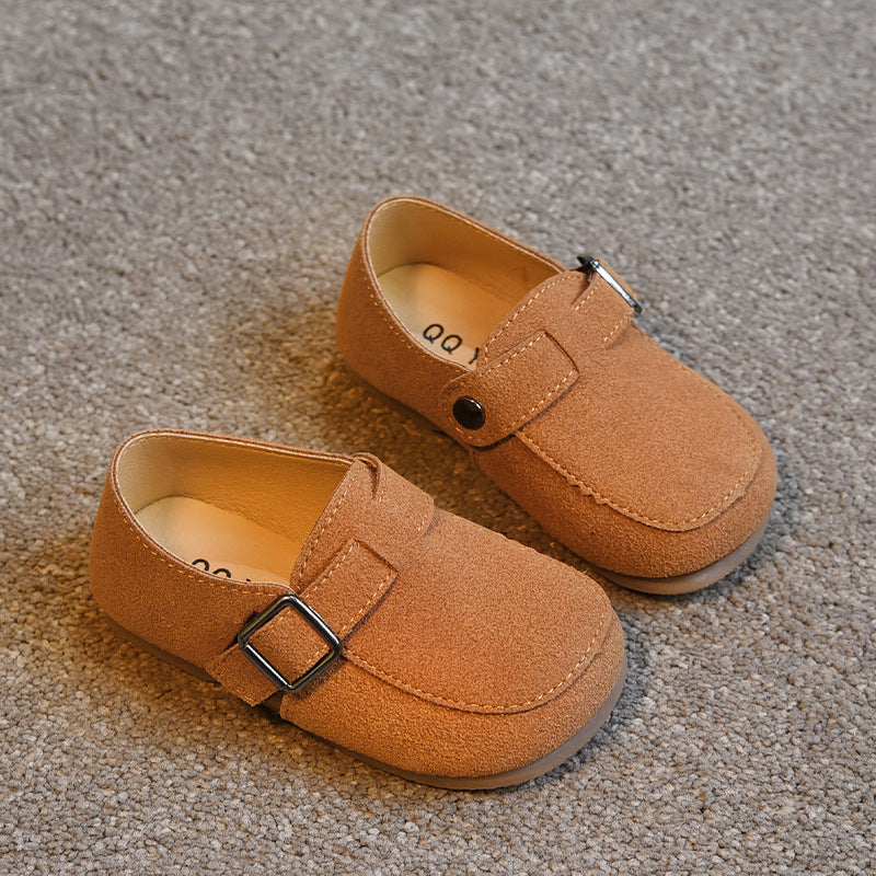 Children's Velcro Shallow Shoes Girls Daily Western Style Princess Shoes