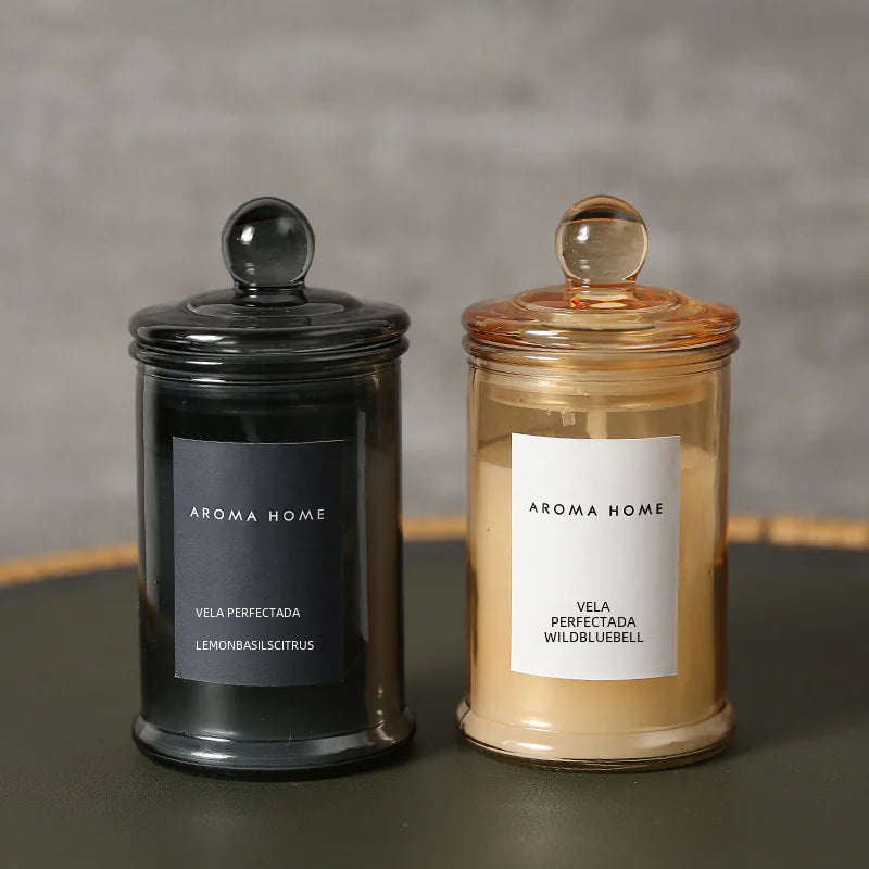 Soy Wax Scented Candle in Small Tea Canister