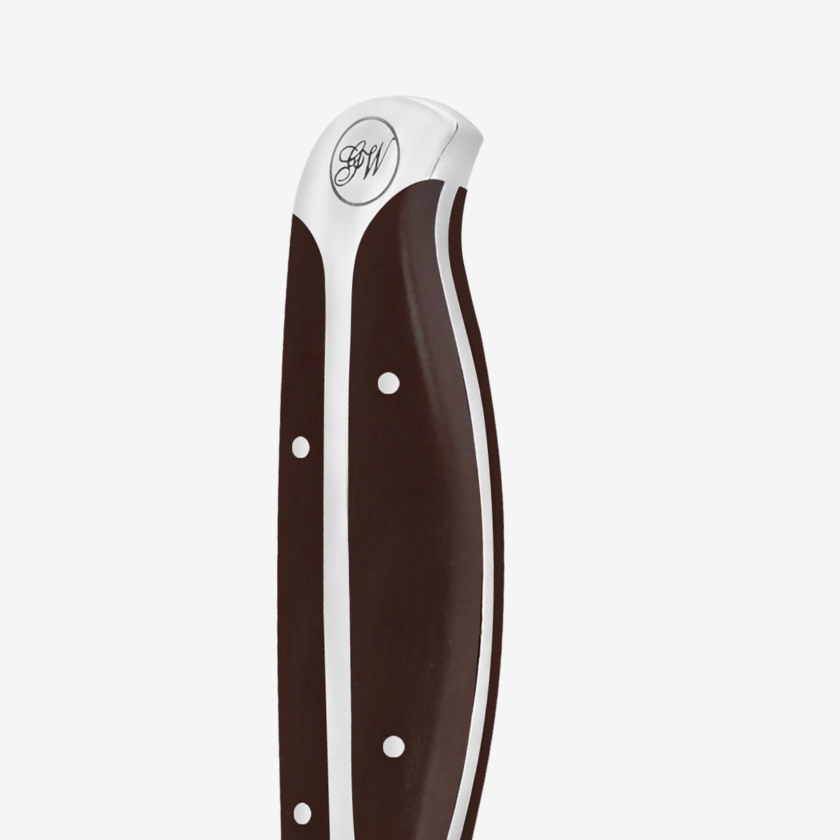 Gunter Wilhelm Premier Chef Knife, 8 Inch | Dark Brown ABS Handle SKU: 30-308-0108-2