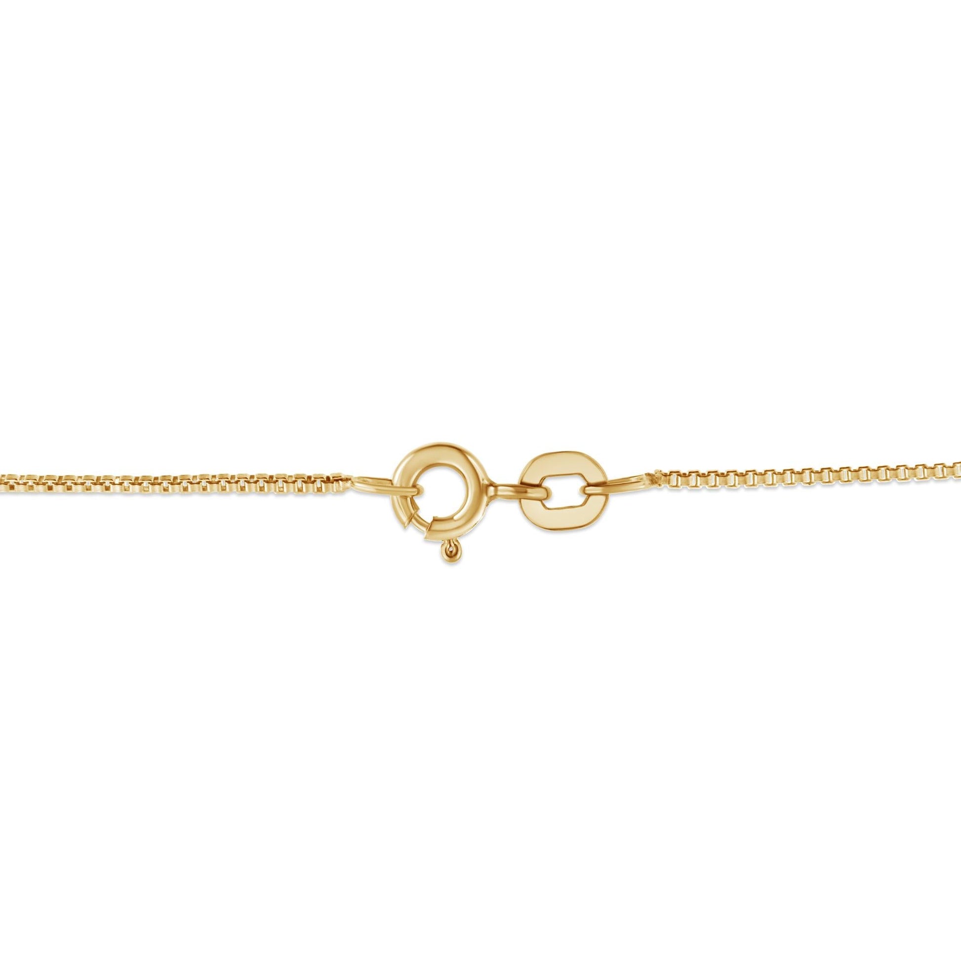 14K Yellow Gold Plated .925 Sterling Silver 1.0 Cttw Champagne Diamond Heart Pendant Necklace (K-L Color, I1-I2 Clarity) - 18"-4
