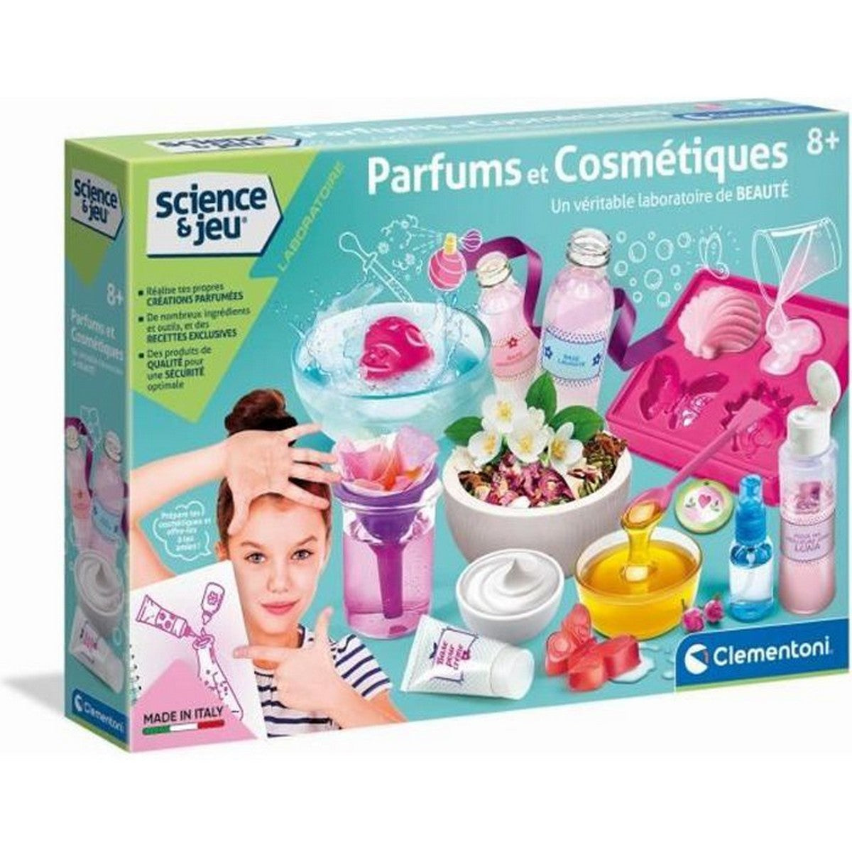 Science Game Clementoni French Perfume Cosmetics 52567-0