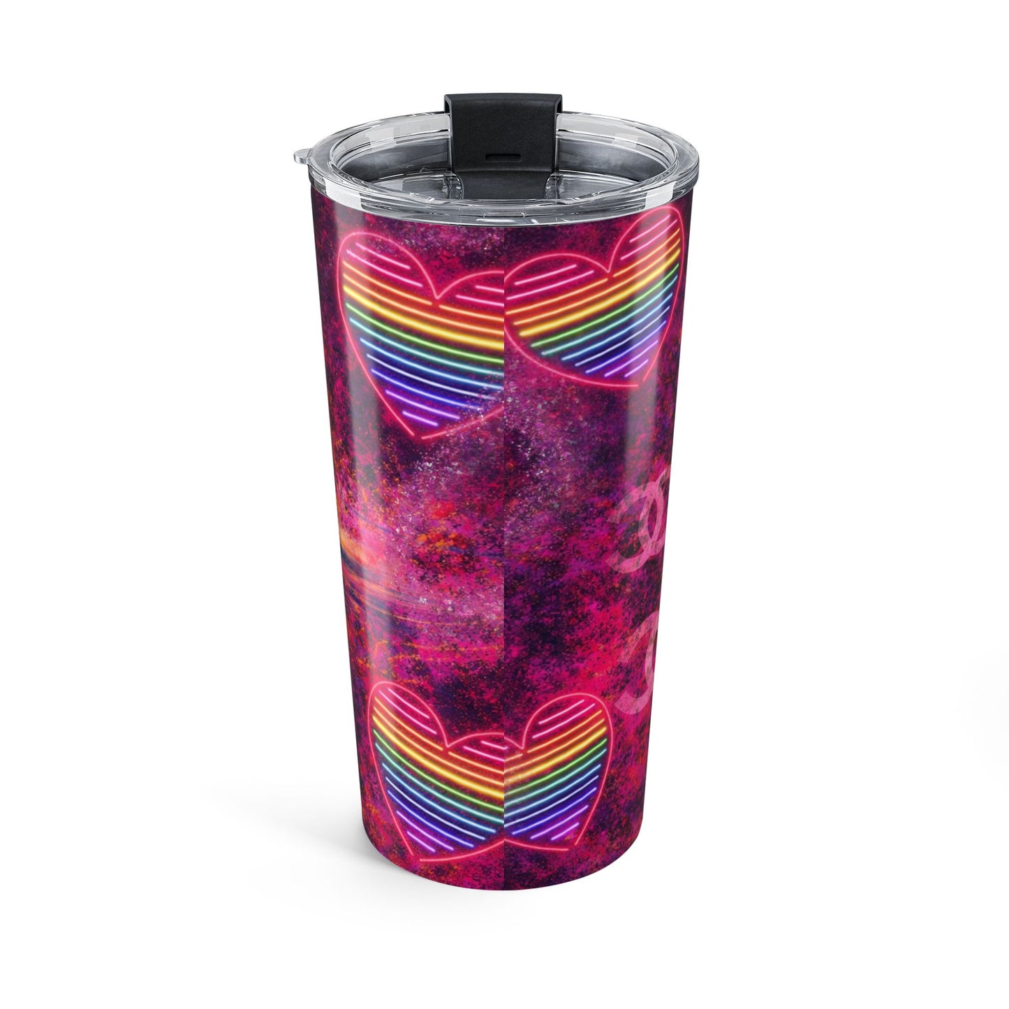 Neon Pop Art Rainbow Tumbler