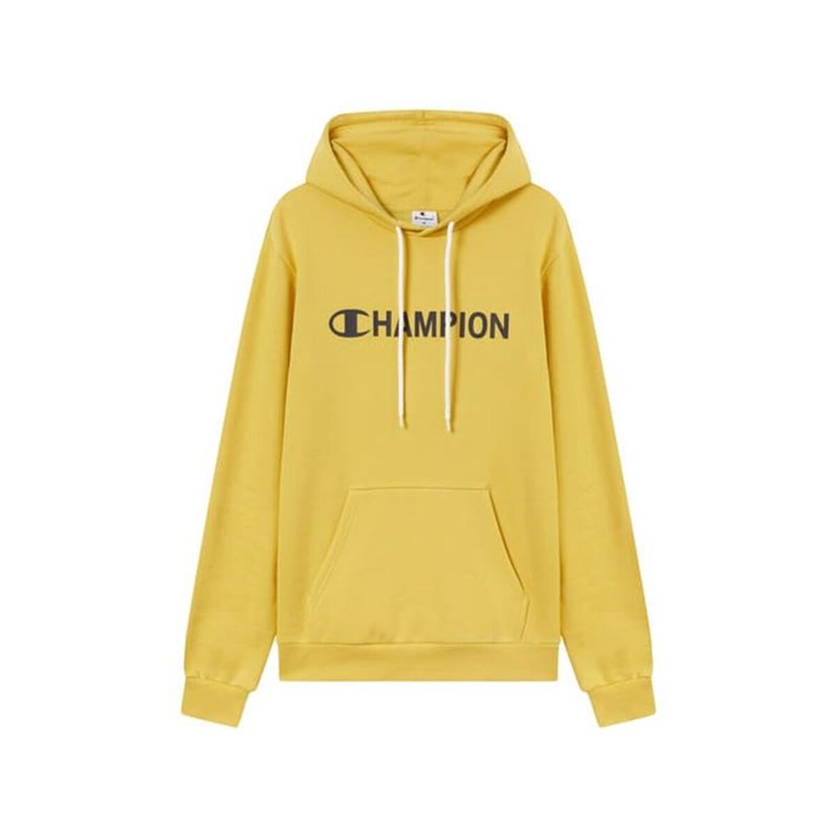 Men’s Hoodie Champion Graphic Shop Yellow-0
