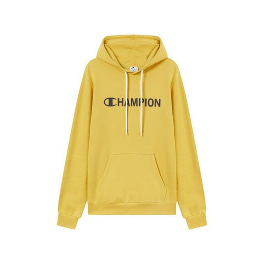 Men’s Hoodie Champion Graphic Shop Yellow-0