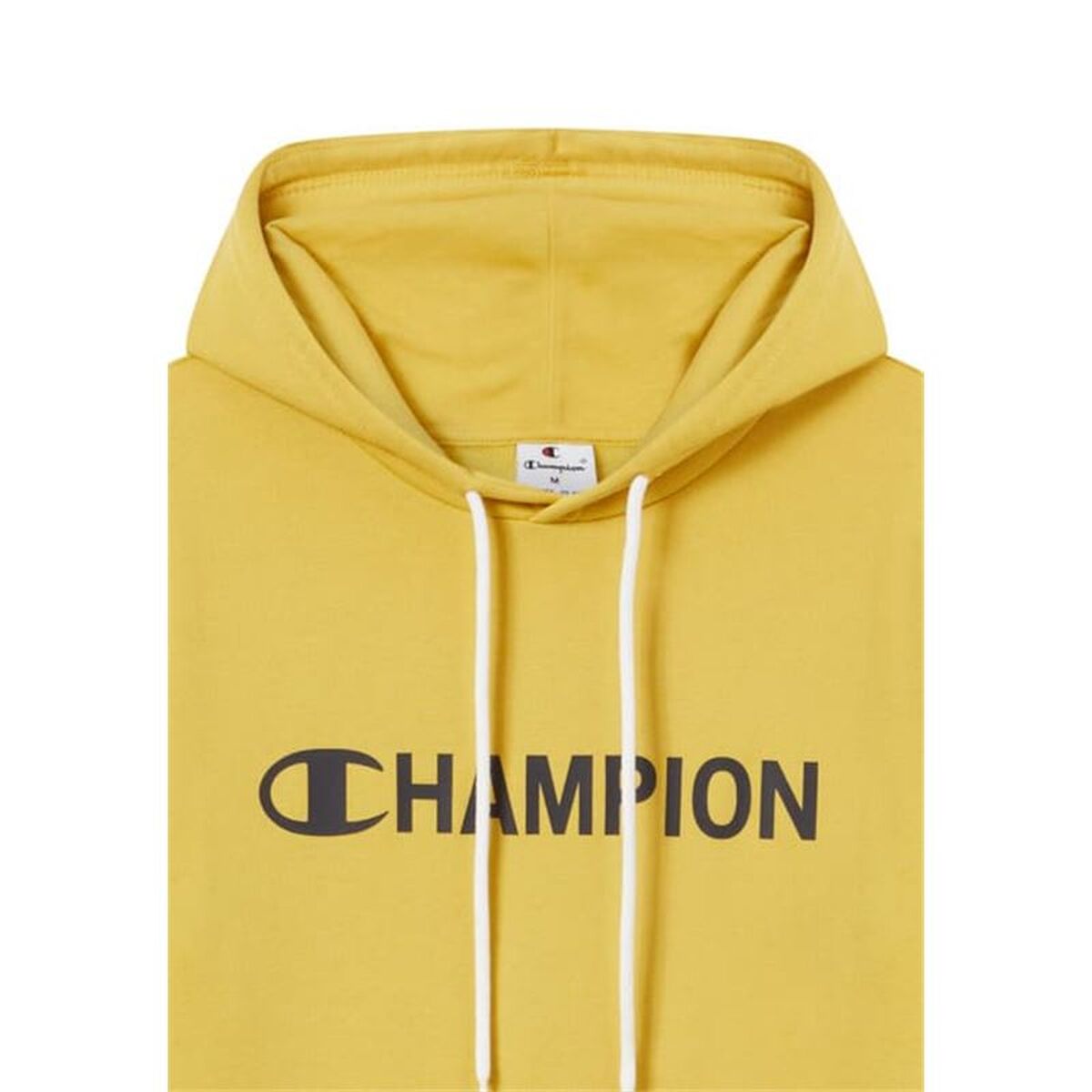 Men’s Hoodie Champion Graphic Shop Yellow-3