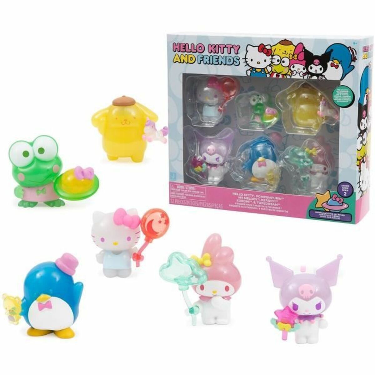 Action Figure Hello Kitty 11 6 Pieces (6 Units)-0