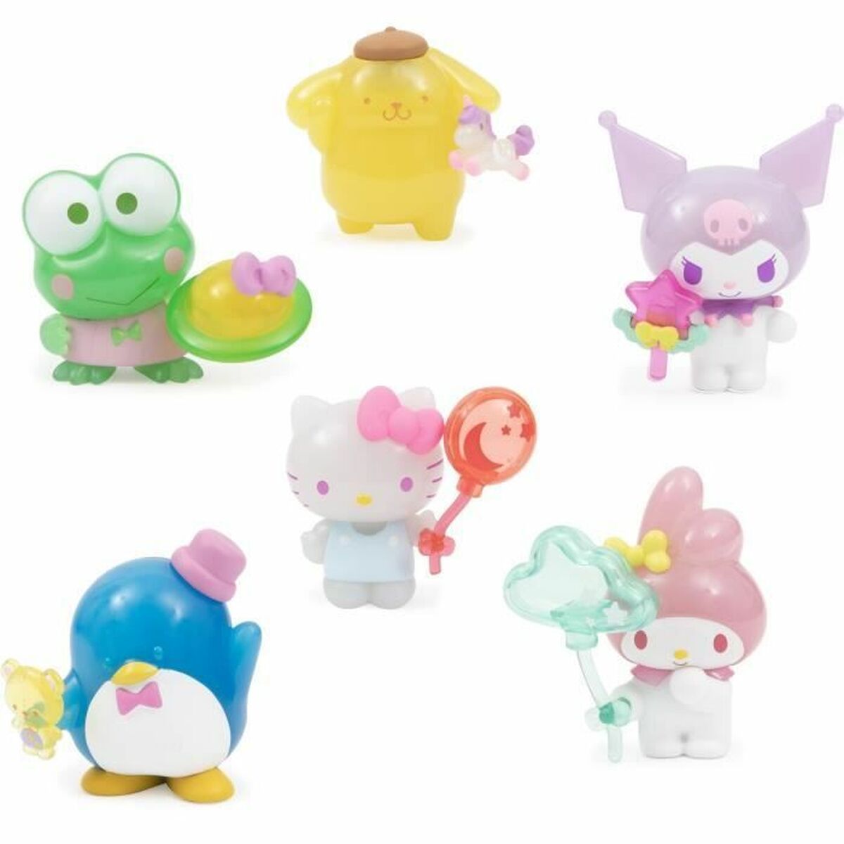 Action Figure Hello Kitty 11 6 Pieces (6 Units)-1
