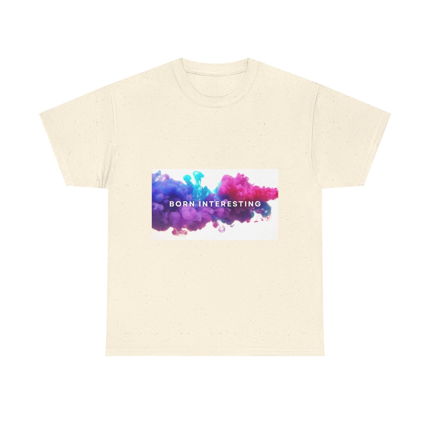 Unisex Cotton Tee – 'Born Interesting' Graphic Shirt, Casual Wear, Gift Idea, Trendy Tee, Daily Wear, Art-Inspired Shirt