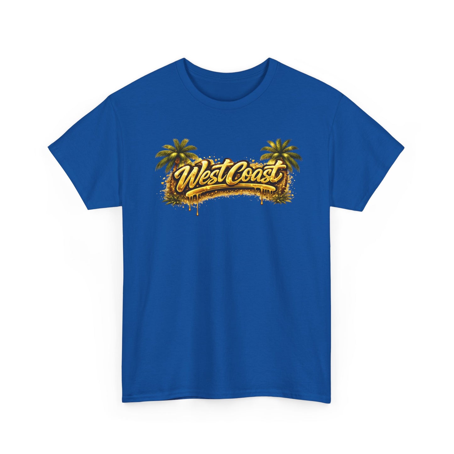 West Coast Palm Tree T-Shirt — Retro Surf Vibe Tee
