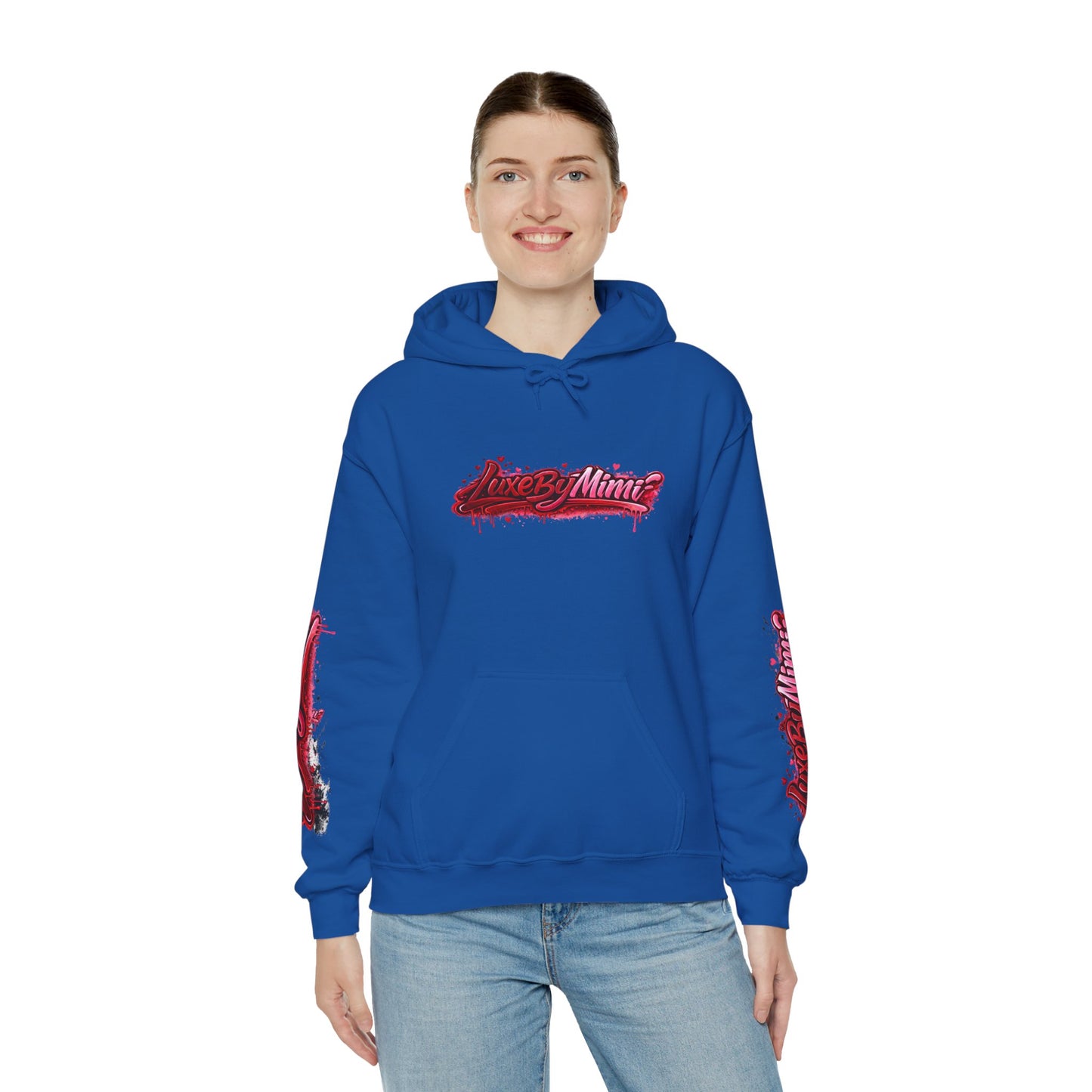 LuxeByMimi Brand Graffiti de Luxe Hoodie — Streetwear Pullover