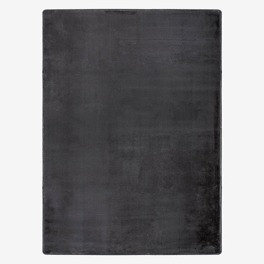 Anthracite Plush Area Rug-0