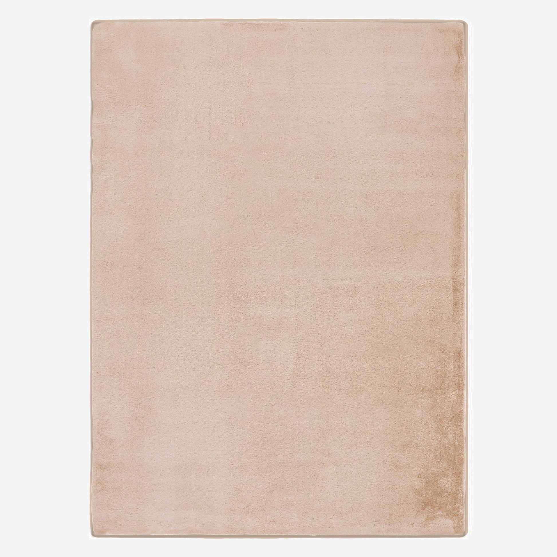 Cream Plush Area Rug-0
