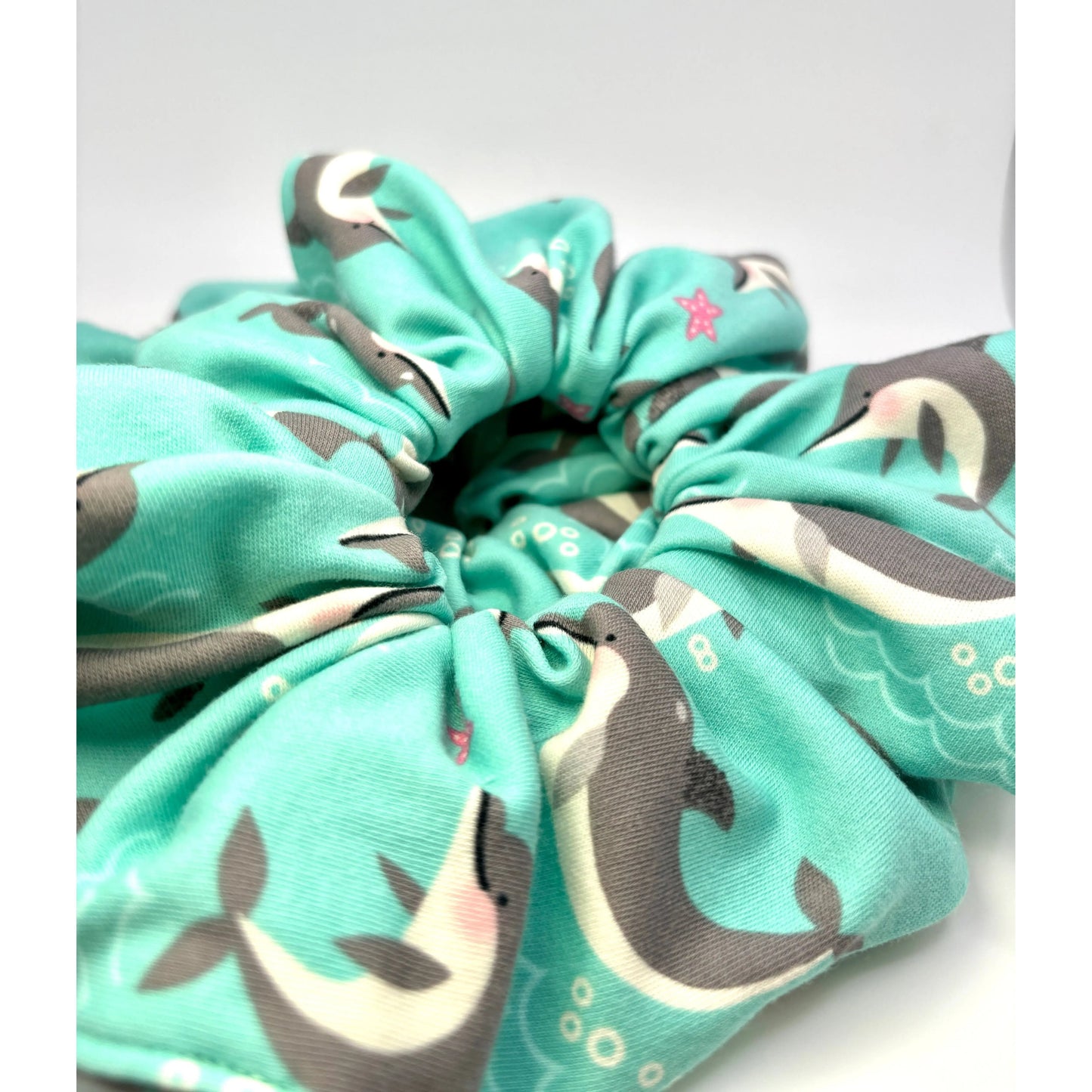 Dolphin Summer Scrunchie
