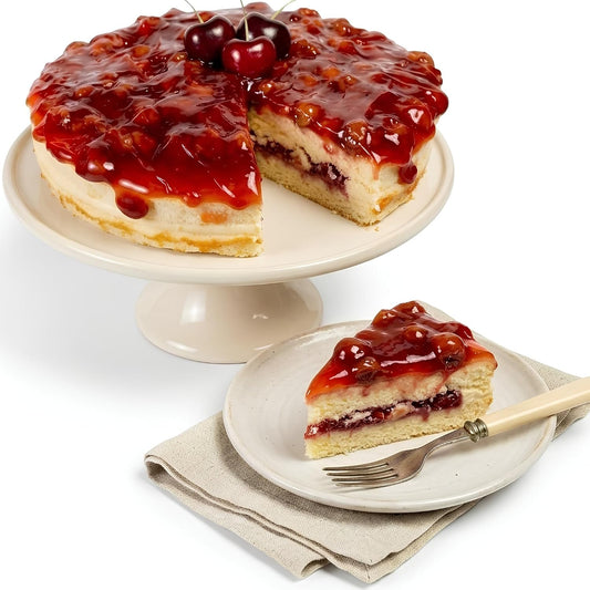 Andy Anand Sugar-Free Cherry Cake, 9-Inch, 2.9 lb – Gourmet, Freshly Baked, All-Natural, No Preservatives, Diabetic-Friendly Birthday Gift