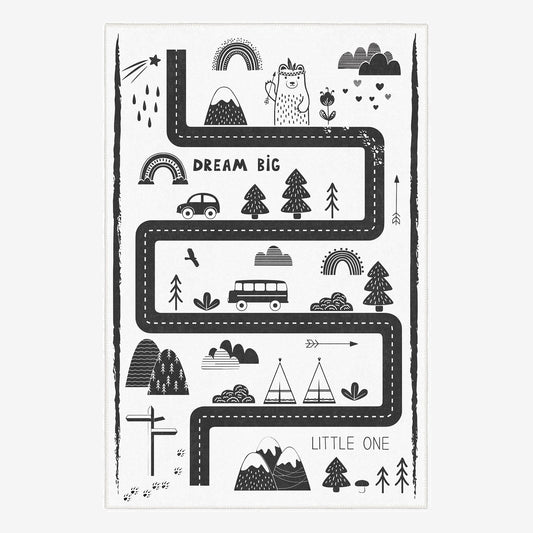 Polka Area Rug-0