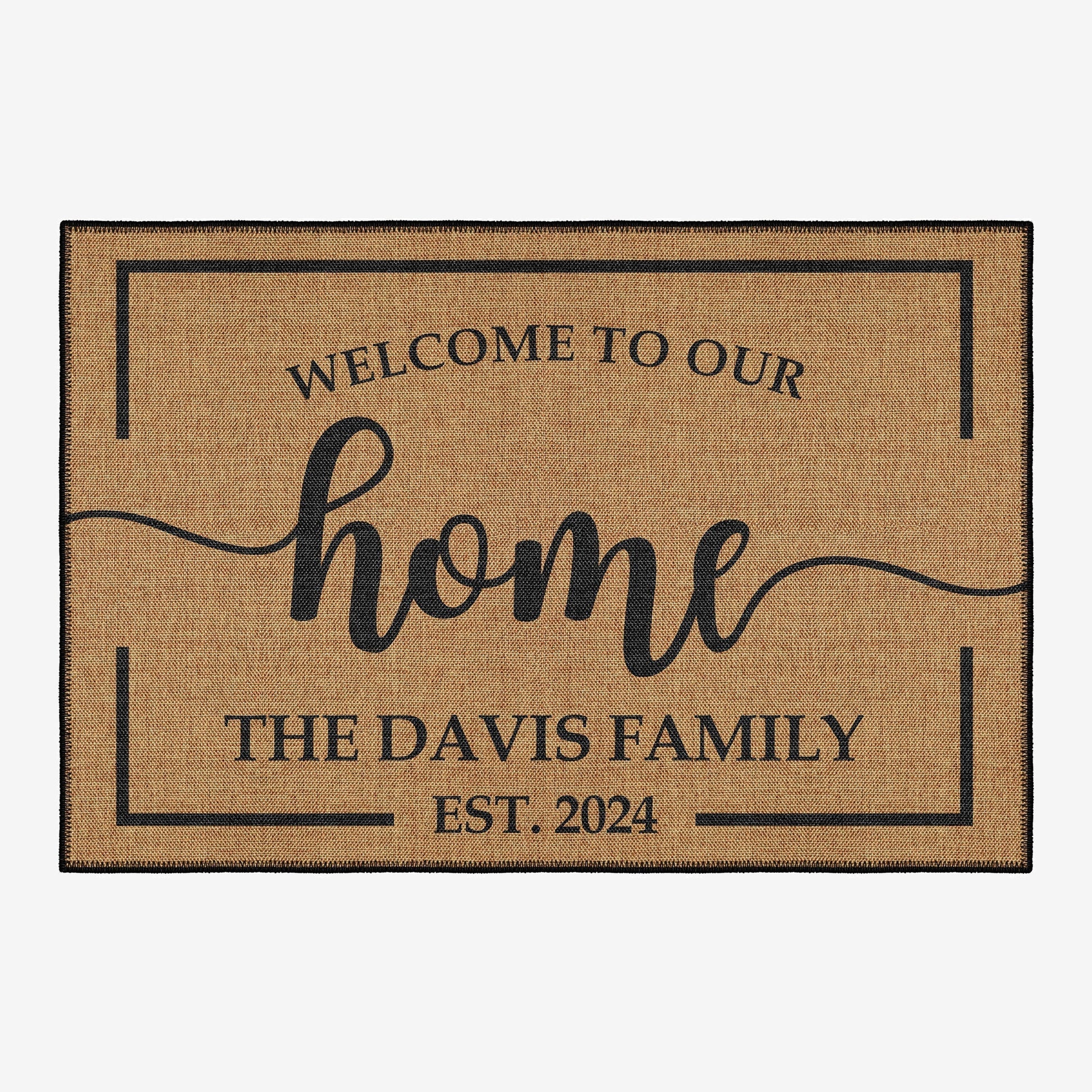Custom Welcome Door Mat-0