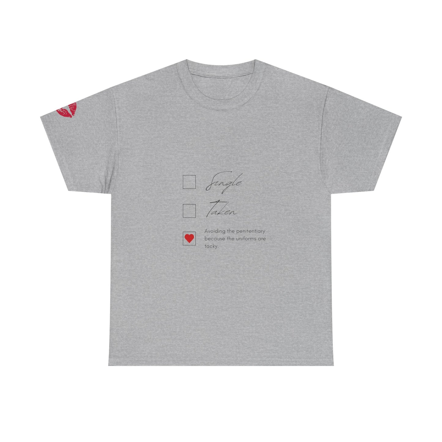YOU ARE ART - SINGLE, TAKEN... Artistic Unisex Cotton Tee with Heartfelt Prints, Casual Wear, Gift for Artists, Streetwear, Inspirational Fashion