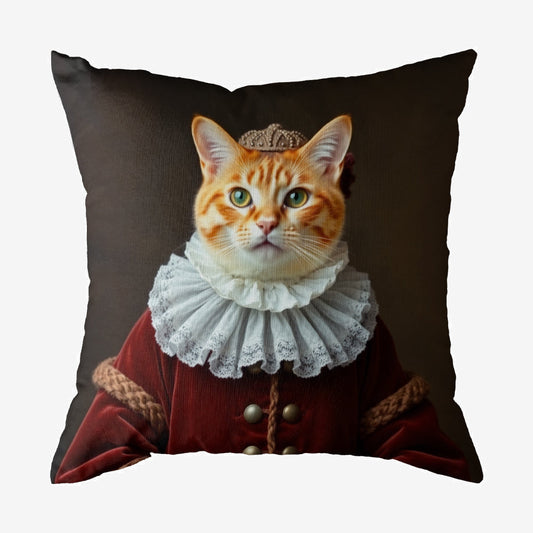 Funny Royal Cat Pillow-0
