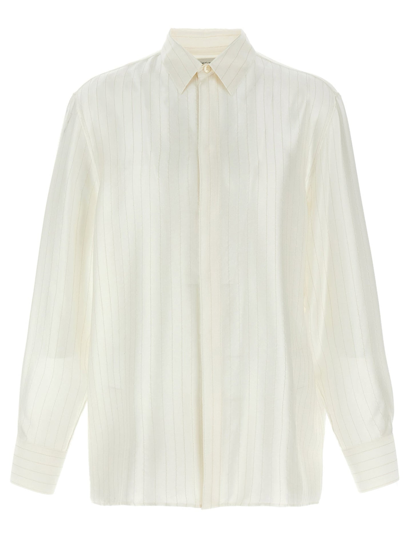 Saint Laurent Men Striped Shirt
