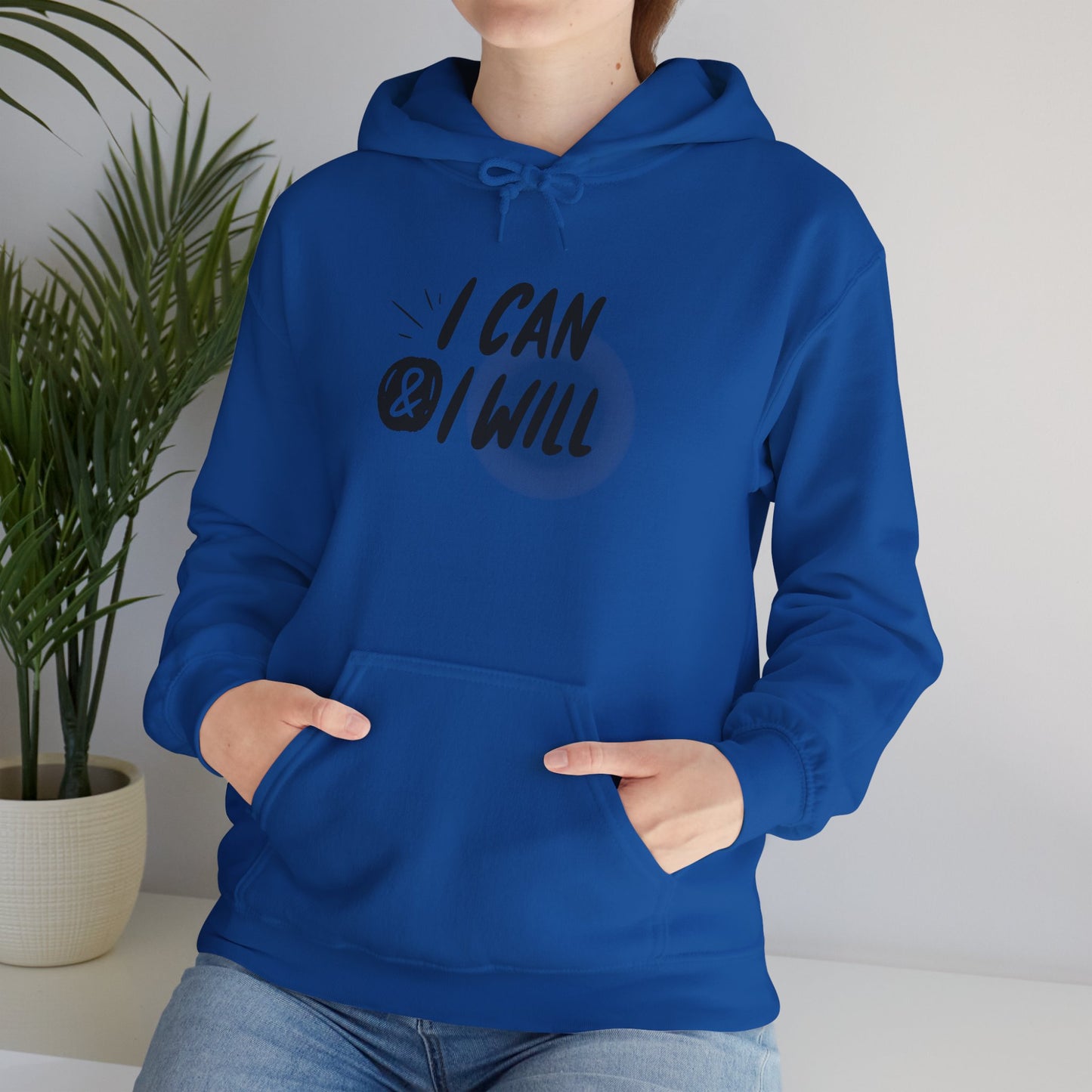 Motivational Hoodie for Empowerment, Cozy Sweatshirt for Inspirational Gift, Unisex Apparel, Perfect for Casual Wear, Gym and Self-Care