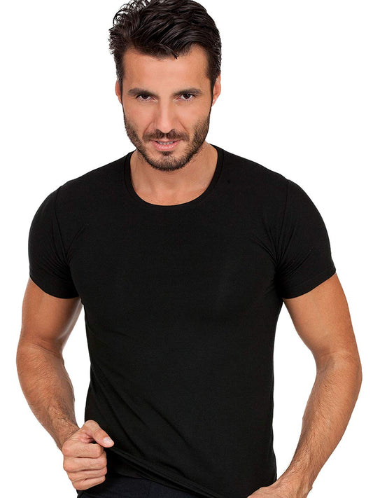 EGI Luxury Modal Men's Crew Neck T-Shirt. Proudly Made in Italy (1186)