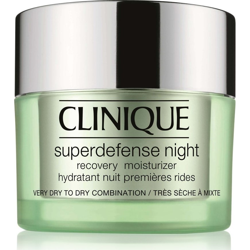 CLINIQUE Superdefense Night Recovery Moisturizer Very Dry To Dry Combination Skin 50 ml (020714763275)-0