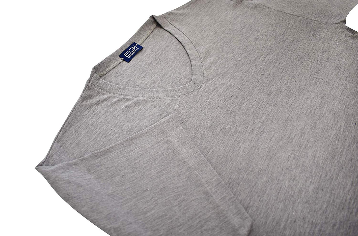 EGI Luxury Modal Men's V-Neck T-Shirt. Proudly Made in Italy (1185)