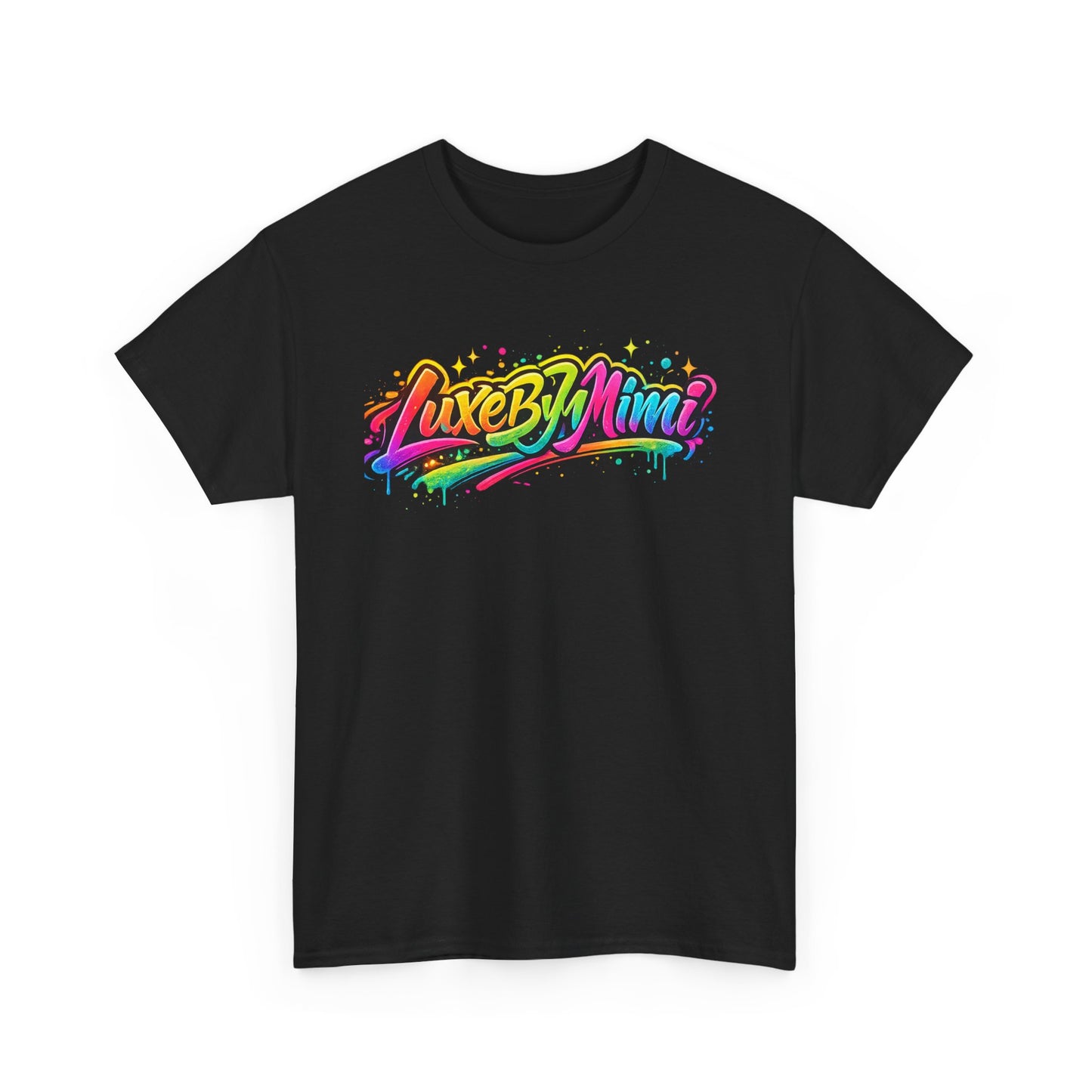 Graffiti Logo T-Shirt — 'Luxe By Mimi' Brand Colorful Streetwear Tee