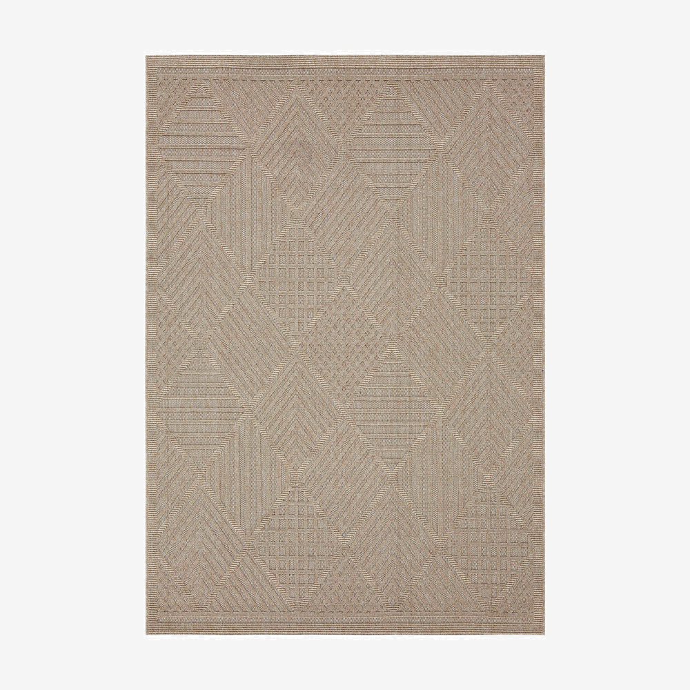 Fava Beige Machine Woven Rug-0